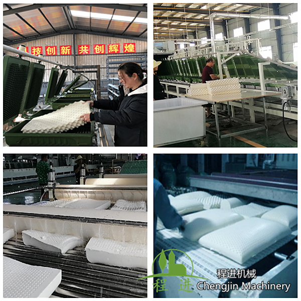 Ccj-80 automatic latex pillow production line